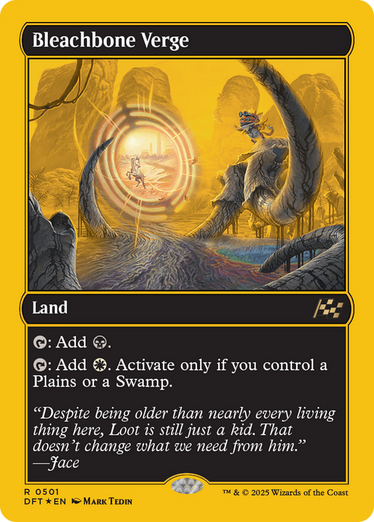 Bleachbone Verge (0501) - First Place Foil