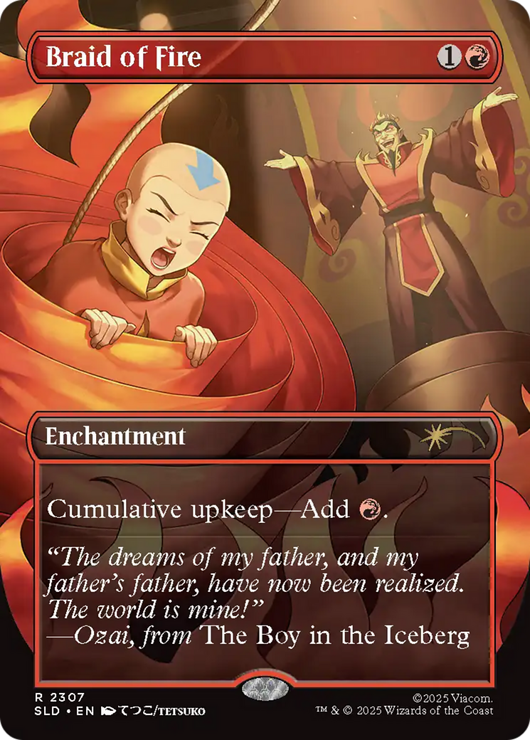 Braid of Fire (2307) (Borderless) - Foil sld