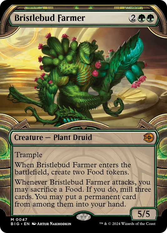 Bristlebud Farmer (0047) (Showcase) - Foil