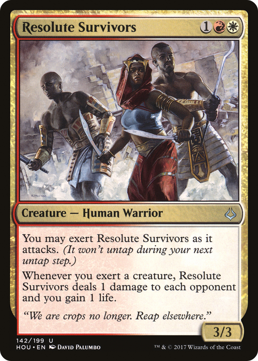 Resolute Survivors - Foil