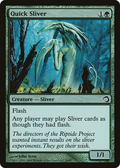 Quick Sliver - Foil