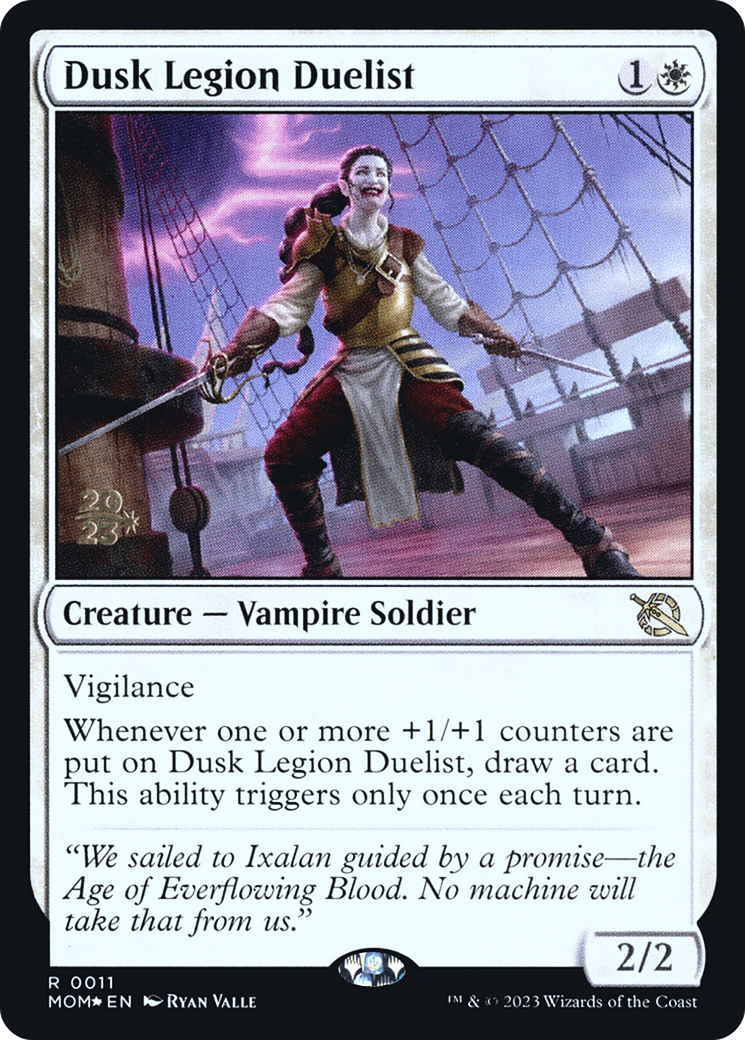 Dusk Legion Duelist (0011) (Prerelease) - Foil