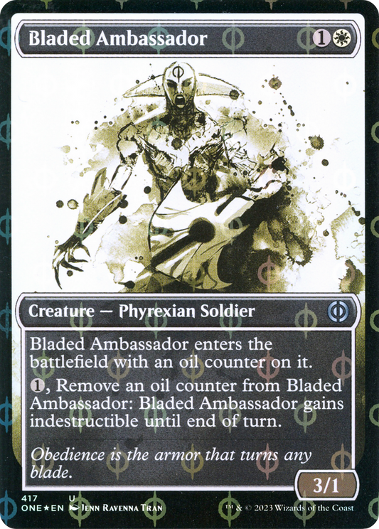 Bladed Ambassador (417) (Showcase) - Compleat Foil