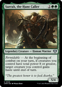 Surrak, the Hunt Caller - Foil