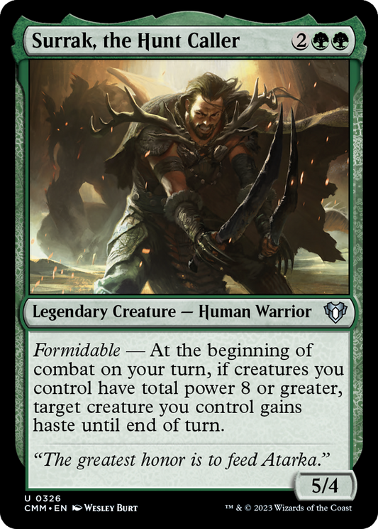 Surrak, the Hunt Caller - Foil
