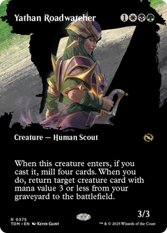 Yathan Roadwatcher (0375) (Borderless) - Foil