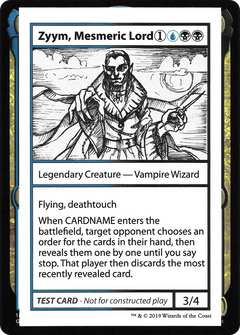 Zyym, Mesmeric Lord (No PW Symbol)