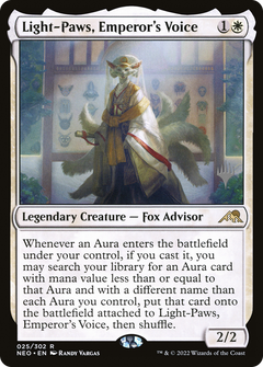 Light-Paws, Emperor's Voice (025) (Promo Pack) - Foil