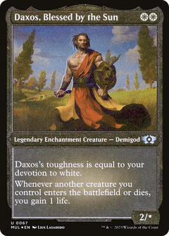 Daxos, Blessed by the Sun (0067) - Foil Etched