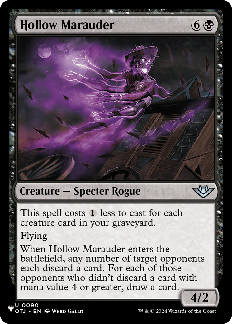 Hollow Marauder (OTJ-90) (PLST)
