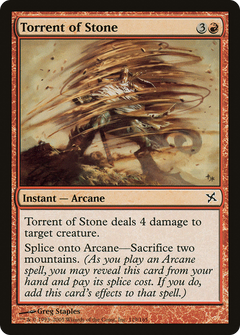 Torrent of Stone - Foil