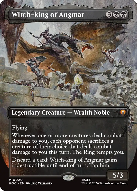 Witch-king of Angmar (0020) (Borderless) (HOC) - Foil