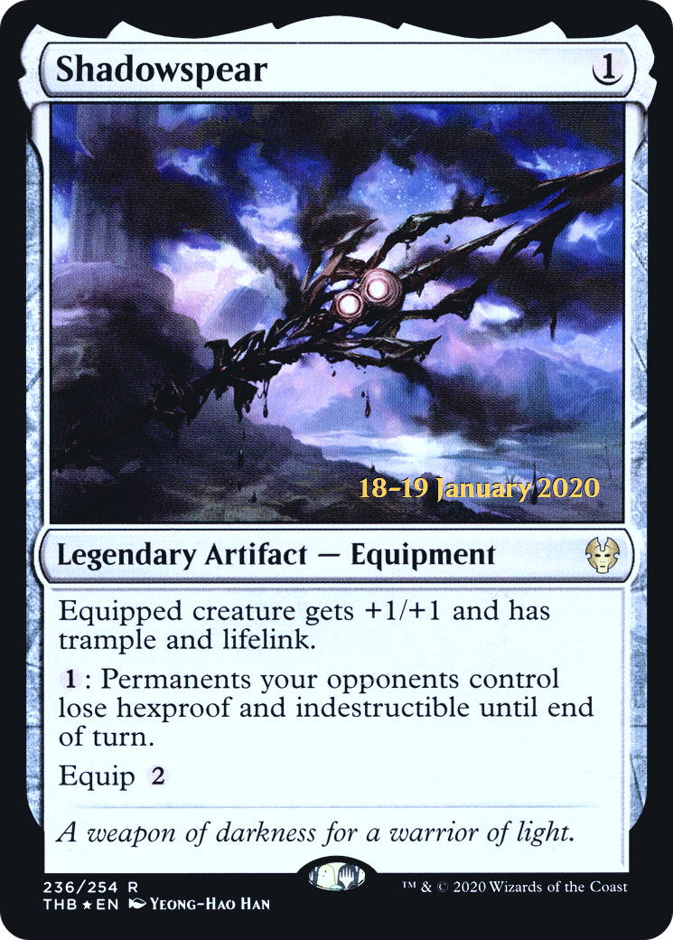 Shadowspear (236) (Prerelease) - Foil