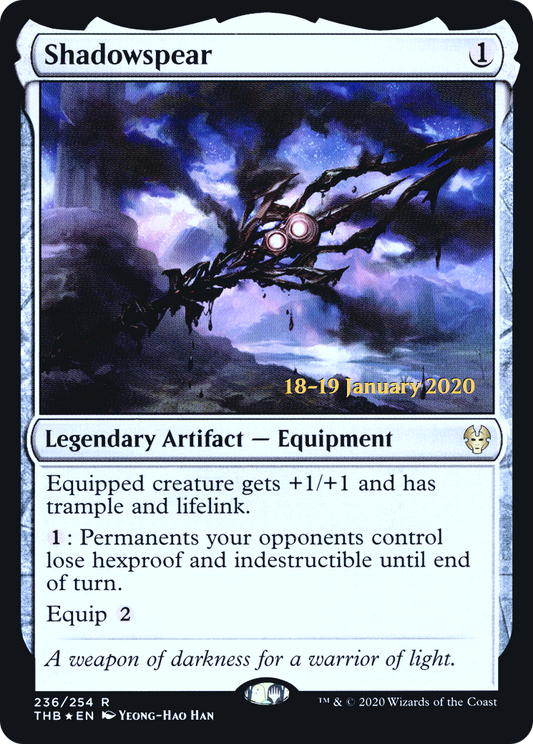 Shadowspear (236) (Prerelease) - Foil