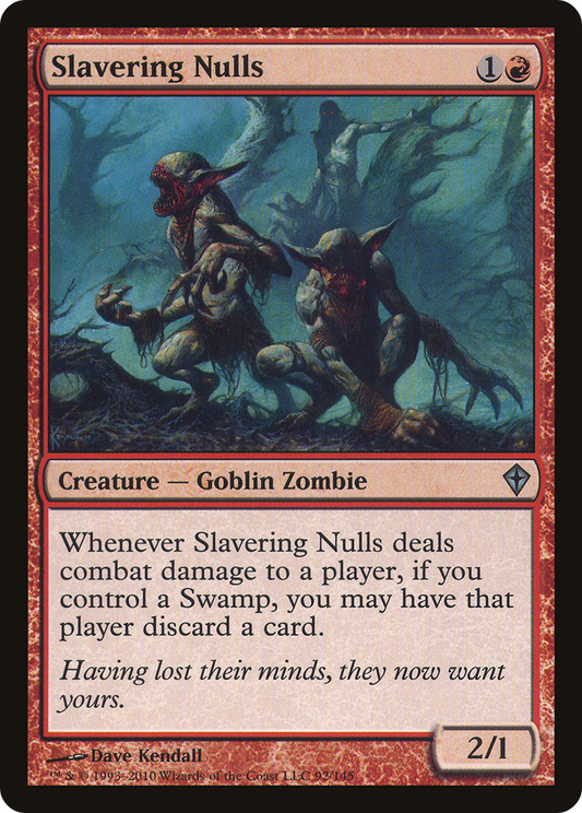 Slavering Nulls - Foil