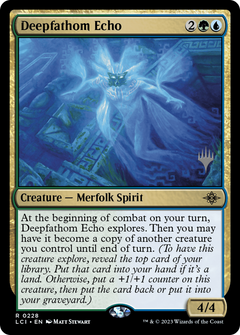 Deepfathom Echo (0228) (Promo Pack) - Foil