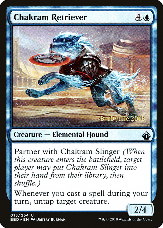 Chakram Retriever (015) (Prerelease) - Foil