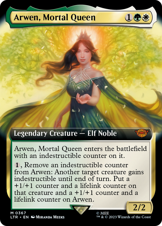 Arwen, Mortal Queen (0367) (Extended Art) - Foil