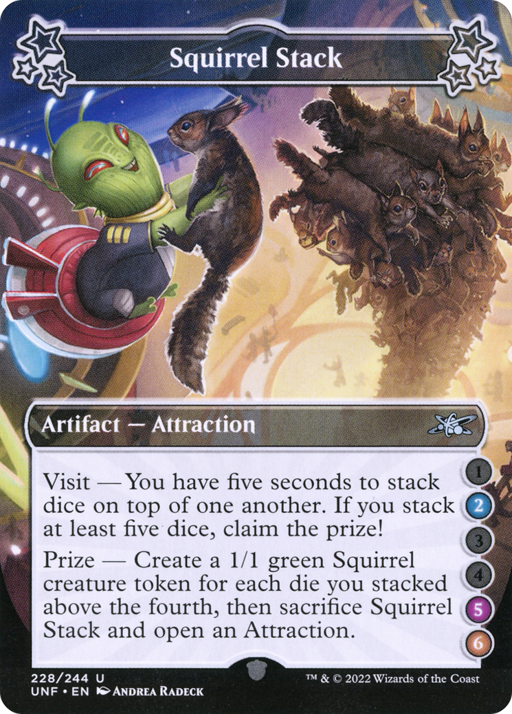 Squirrel Stack (2-5-6) - Foil