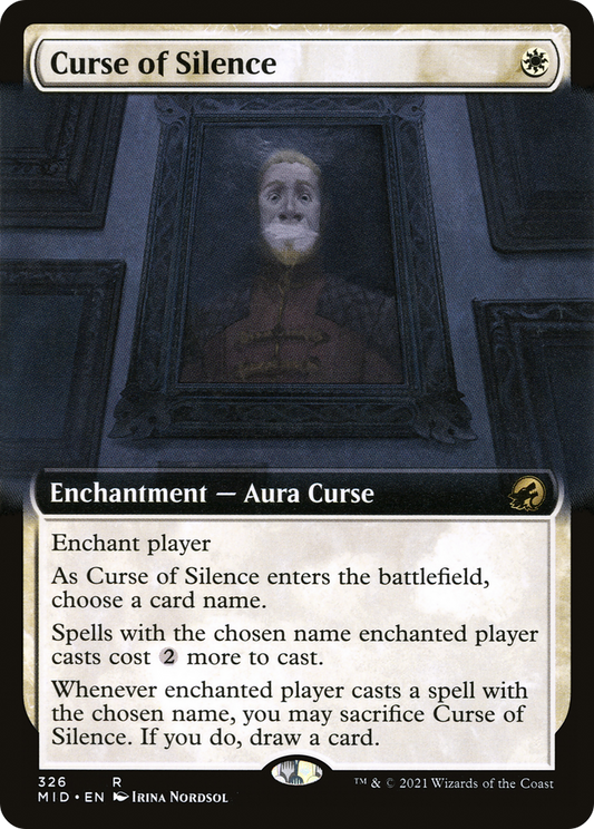 Curse of Silence (326) (Extended Art) - Foil