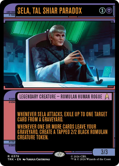 Sela, Tal Shiar Paradox (0379) (Showcase) (TRK) - Foil