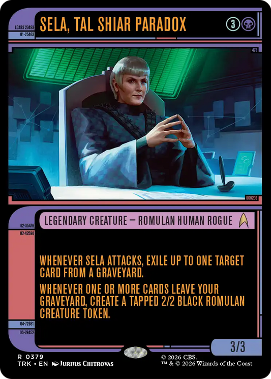 Sela, Tal Shiar Paradox (0379) (Showcase) (TRK) - Foil