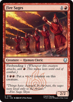 Fire Sages - Foil tla