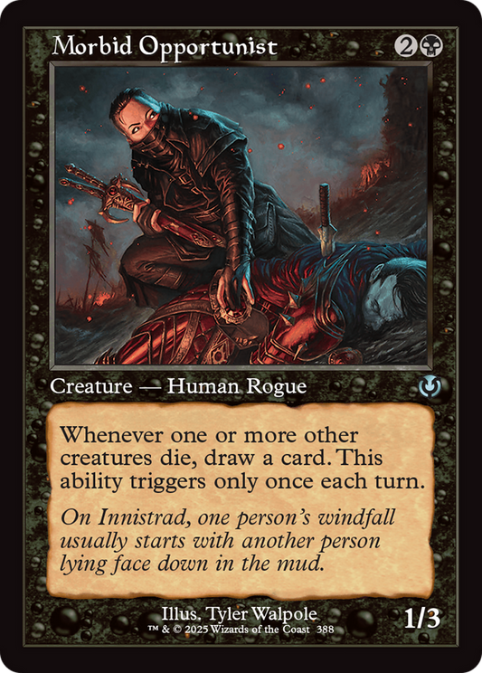 Morbid Opportunist (0388) (Retro Frame)