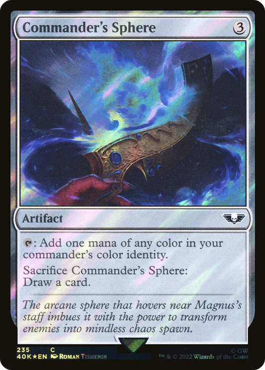 Commander's Sphere (235) - Surge Foil