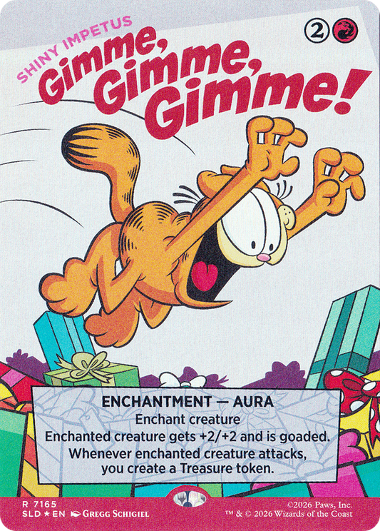 Gimme, Gimme, Gimme! [Shiny Impetus] (7165) (Showcase) (SLD)