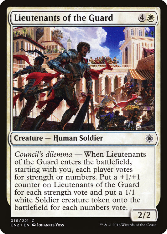 Lieutenants of the Guard - Foil