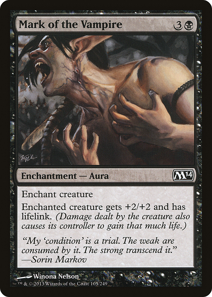 Mark of the Vampire - Foil