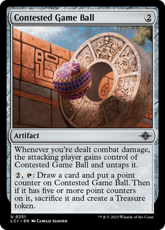 Contested Game Ball - Foil