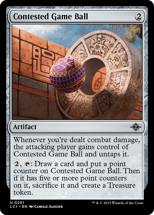 Contested Game Ball - Foil