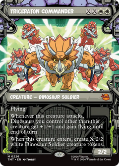 Triceraton Commander (0226) (Sewer Frame) (TMT) - Foil