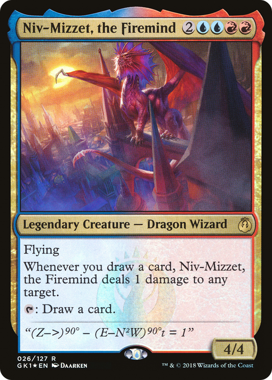 Niv-Mizzet, the Firemind (GK) - Foil