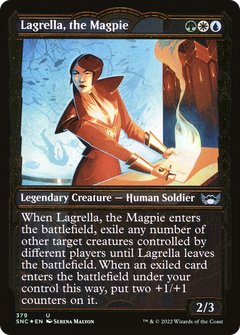 Lagrella, the Magpie (379) (Showcase) - Gilded Foil