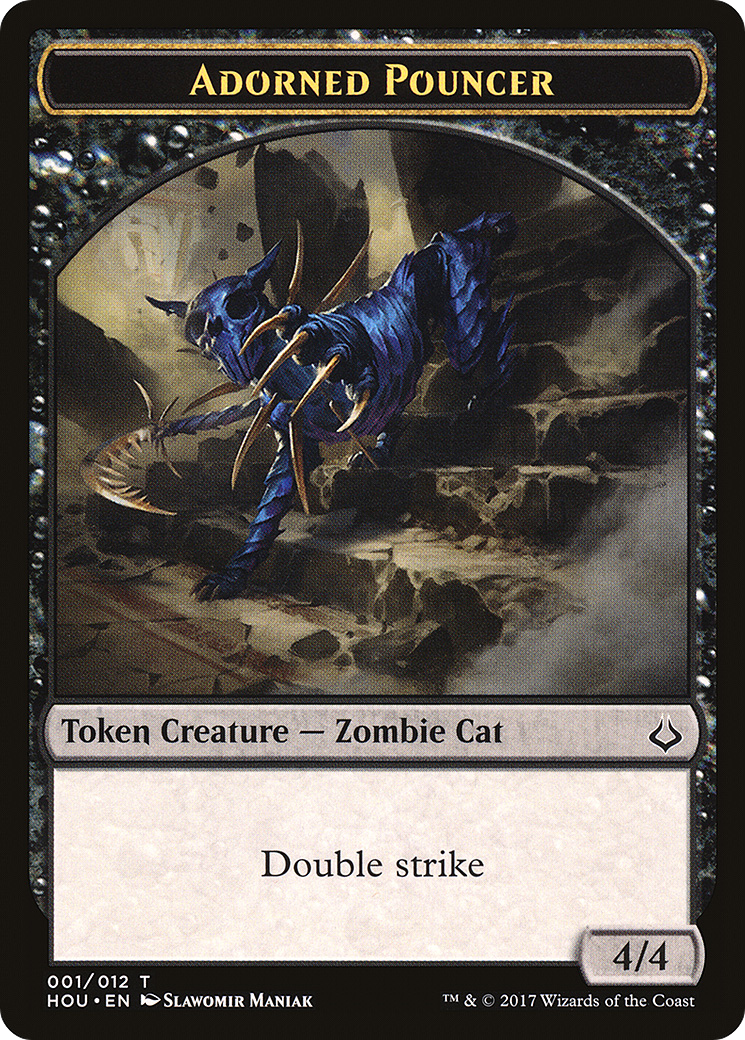 Adorned Pouncer Token (001)