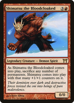 Shimatsu the Bloodcloaked - Foil