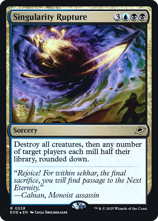 Singularity Rupture (0228) (Prerelease) - Foil