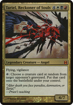 Tariel, Reckoner of Souls (Oversized) - Foil