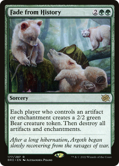 Fade from History - Foil