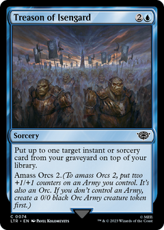 Treason of Isengard - Foil