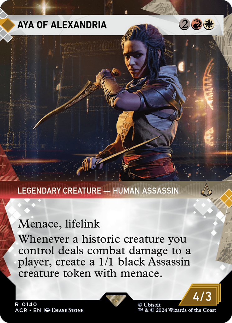 Aya of Alexandria (0140) (Showcase) - Foil