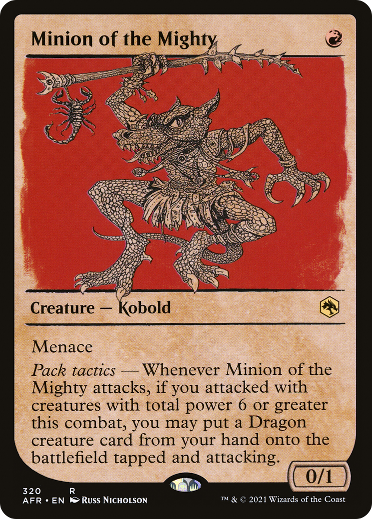 Minion of the Mighty (320) (Showcase)
