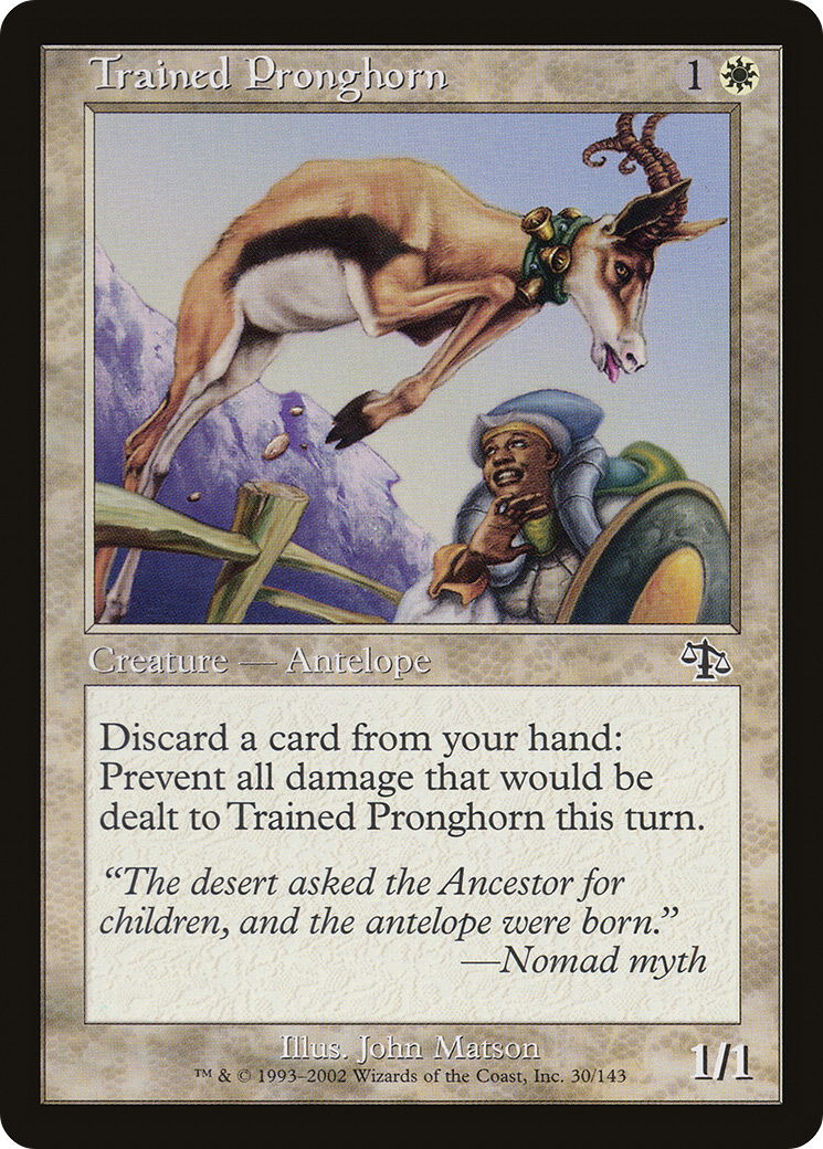 Trained Pronghorn - Foil