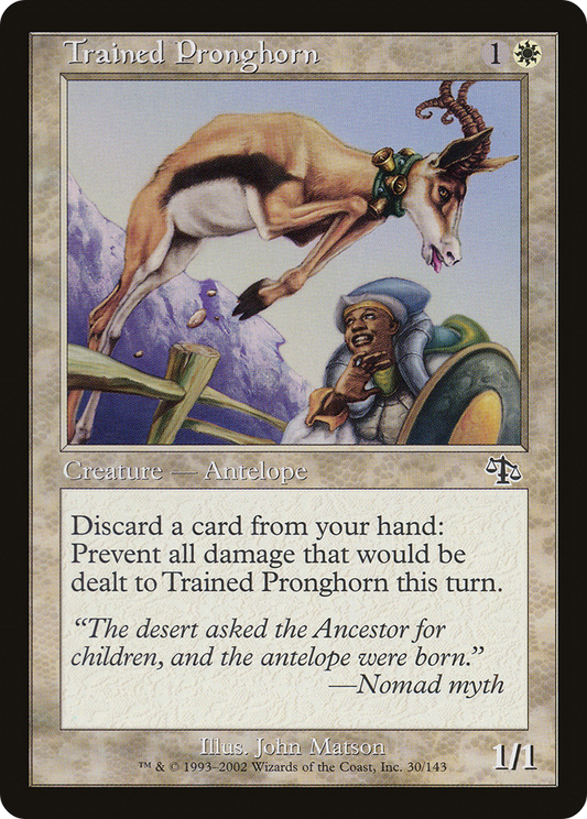 Trained Pronghorn - Foil