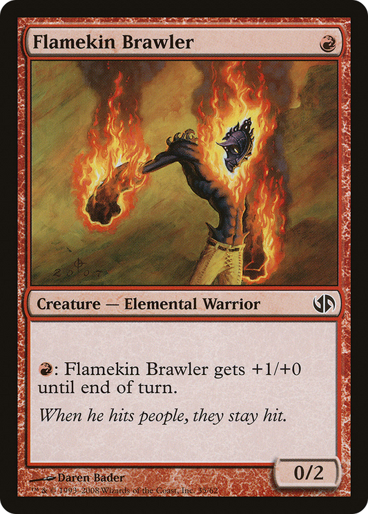 Flamekin Brawler (Japanese) (DD2)