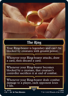The Ring (013) // The Ring Tempts You (013) Helper Card (TLTR)