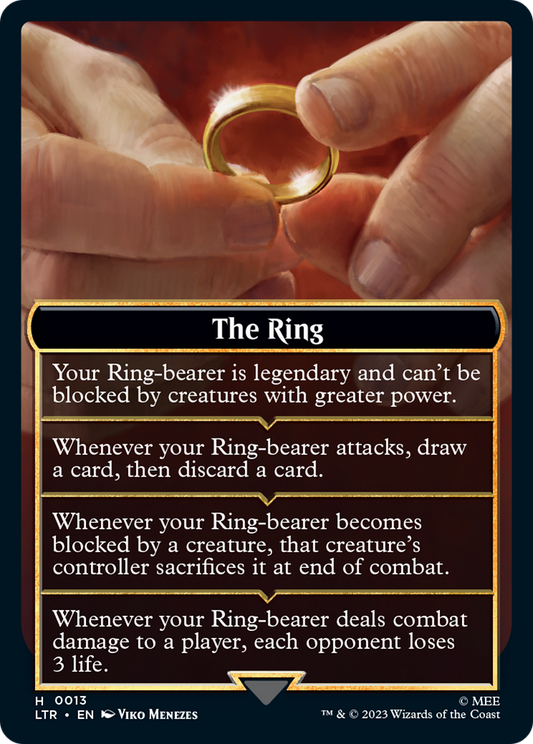 The Ring (013) // The Ring Tempts You (013) Helper Card (TLTR)